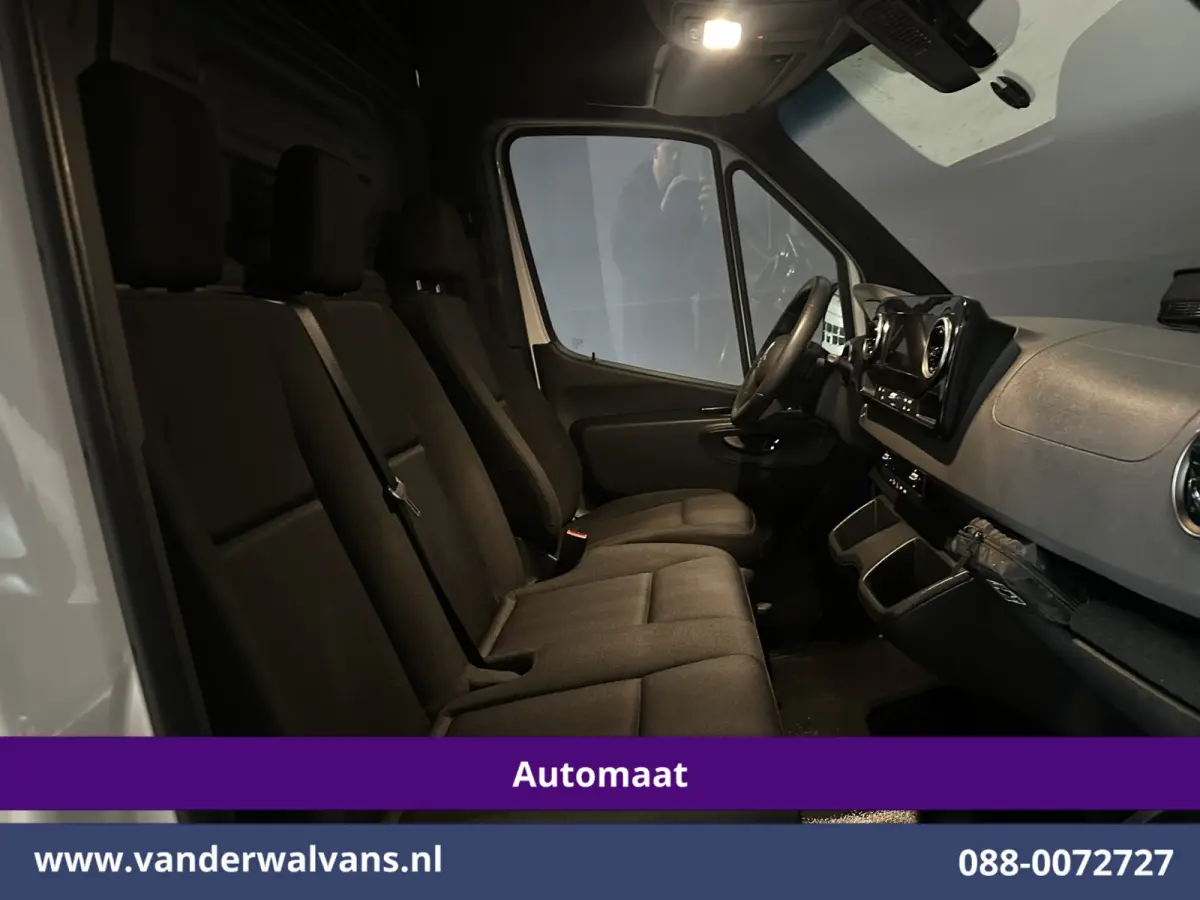 315 CDI 150pk 9G-Tronic Automaat L3H2 Euro6 Airco | Camera | MBUX | Cruisecontrol 270 Graden Achterdeuren, Bijrijdersbank