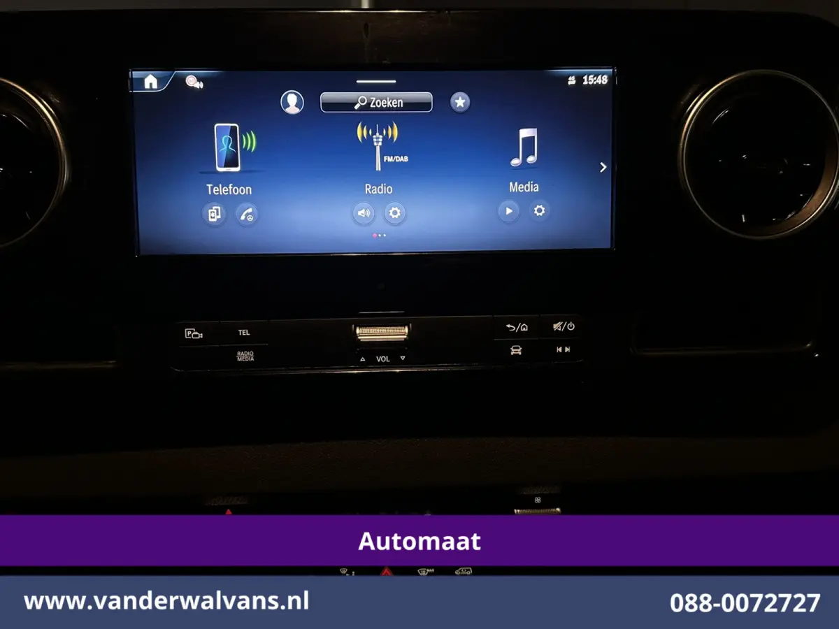 315 CDI 150pk 9G-Tronic Automaat L3H2 Euro6 Airco | Camera | MBUX | Cruisecontrol 270 Graden Achterdeuren, Bijrijdersbank