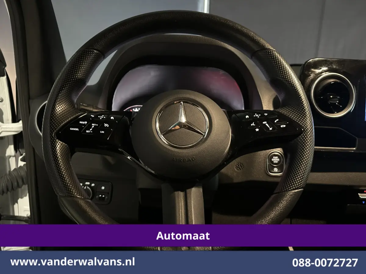 315 CDI 150pk 9G-Tronic Automaat L3H2 Euro6 Airco | Camera | Adaptieve Cruisecontrol 270 Graden Achterdeuren, Bijrijdersbank