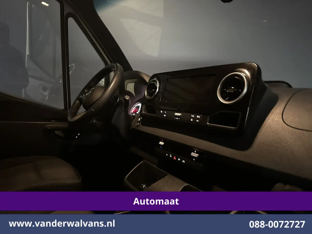 315 CDI 150pk 9G-Tronic Automaat L3H2 Euro6 Airco | Camera | MBUX | Cruisecontrol 270 Graden Achterdeuren, Bijrijdersbank