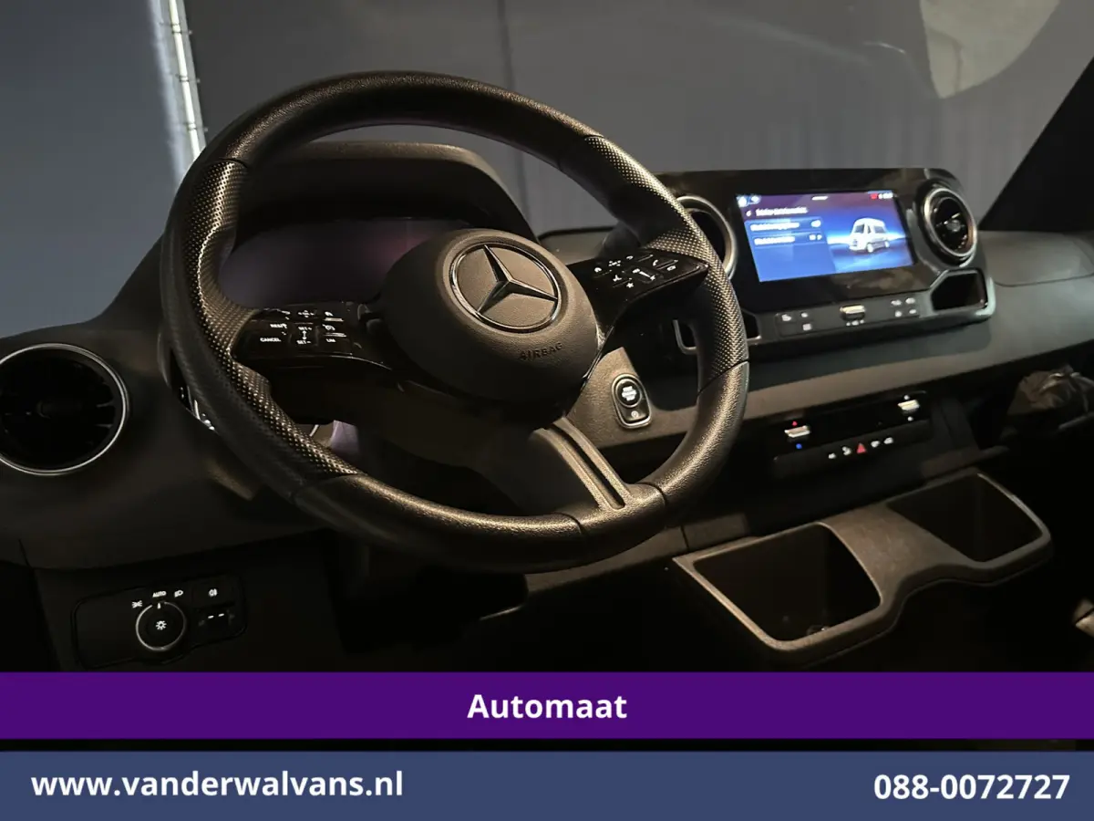 315 CDI 150pk 9G-Tronic Automaat L3H2 Euro6 Airco | Camera | MBUX | Cruisecontrol 270 Graden Achterdeuren, Bijrijdersbank