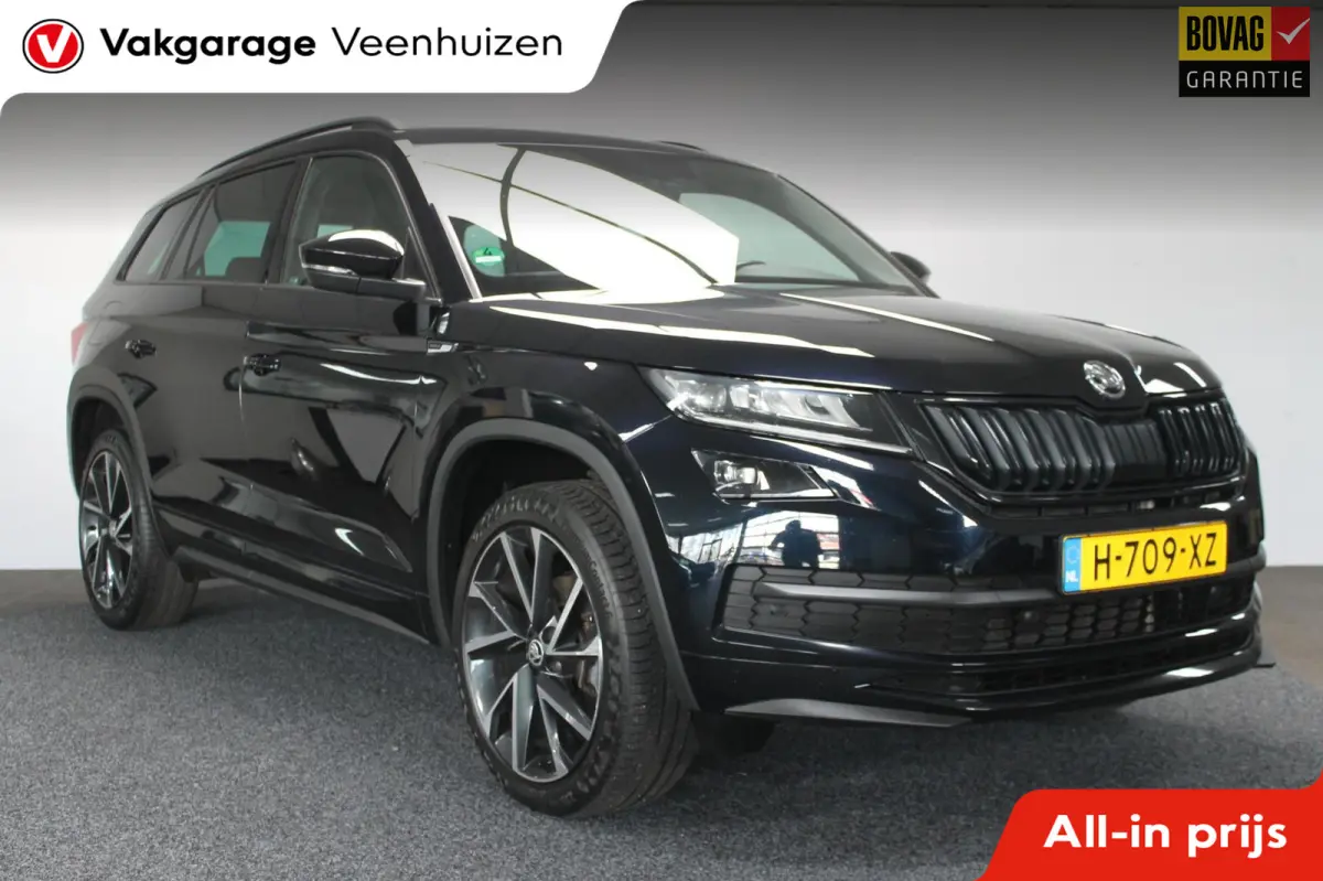 1.5 TSI Sportline Business|Rijklaar prijs|Elek. trekhaak|Leder|Elek. stoel|Camera|