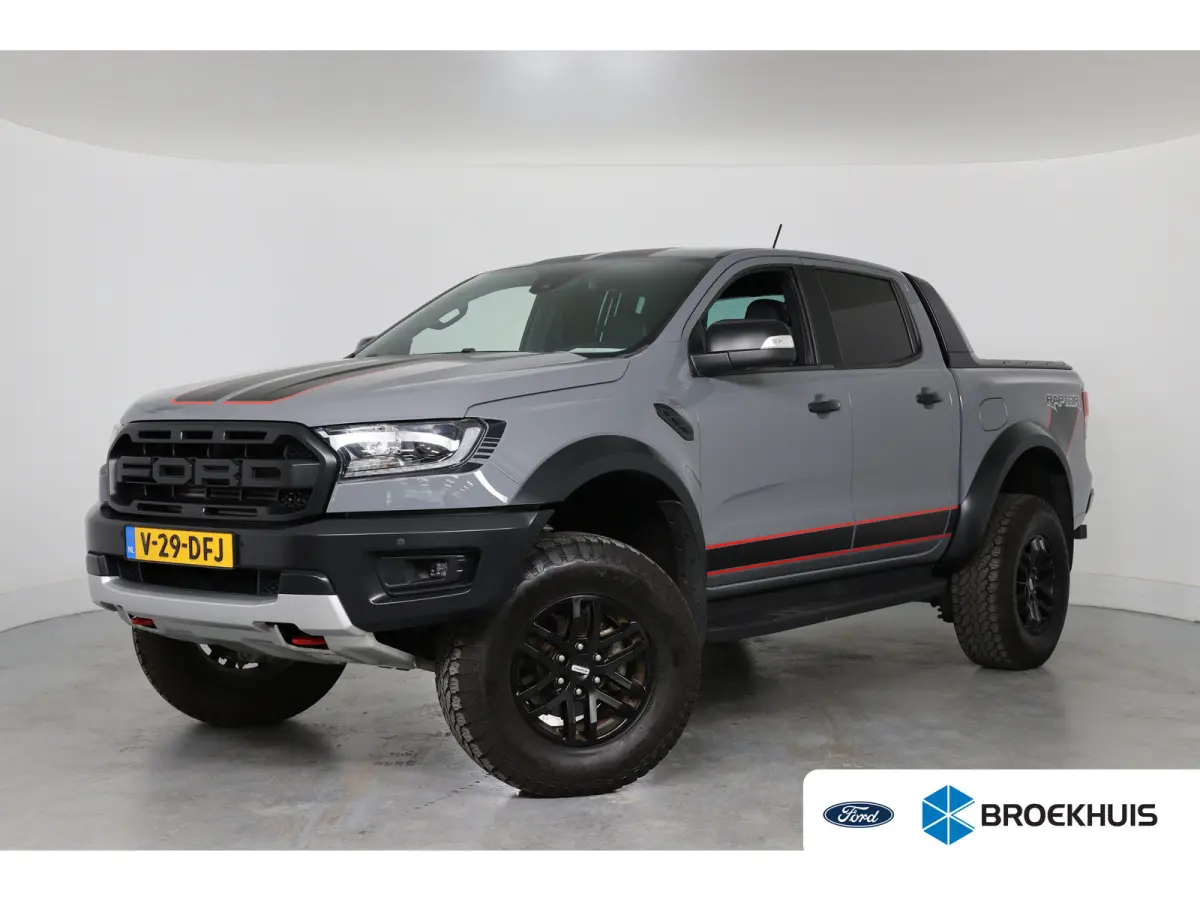 2.0 EcoBlue Raptor | Trekhaak | Clima | Camera | Stoelverwarming | Navi | Side-Bars | Roll Cover | DAB | Cruise Control | LED | Parkeersensoren V+A |