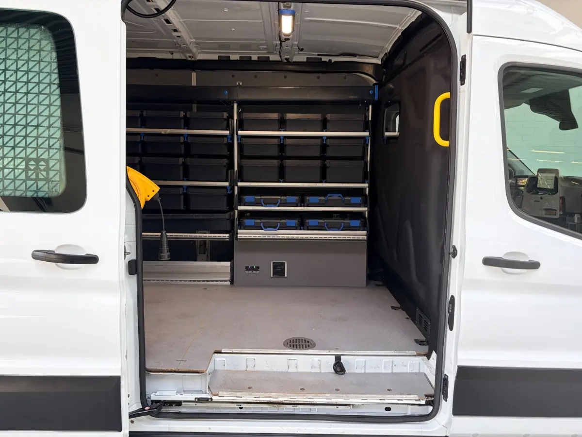 SERVICEWAGEN 2.0 TDCI 130PK euro6 L3H2 Trend MHEV RWD Sortimo Inrichting Victron v230 Imperiaal+Trap RIJKLAARPRIJS!