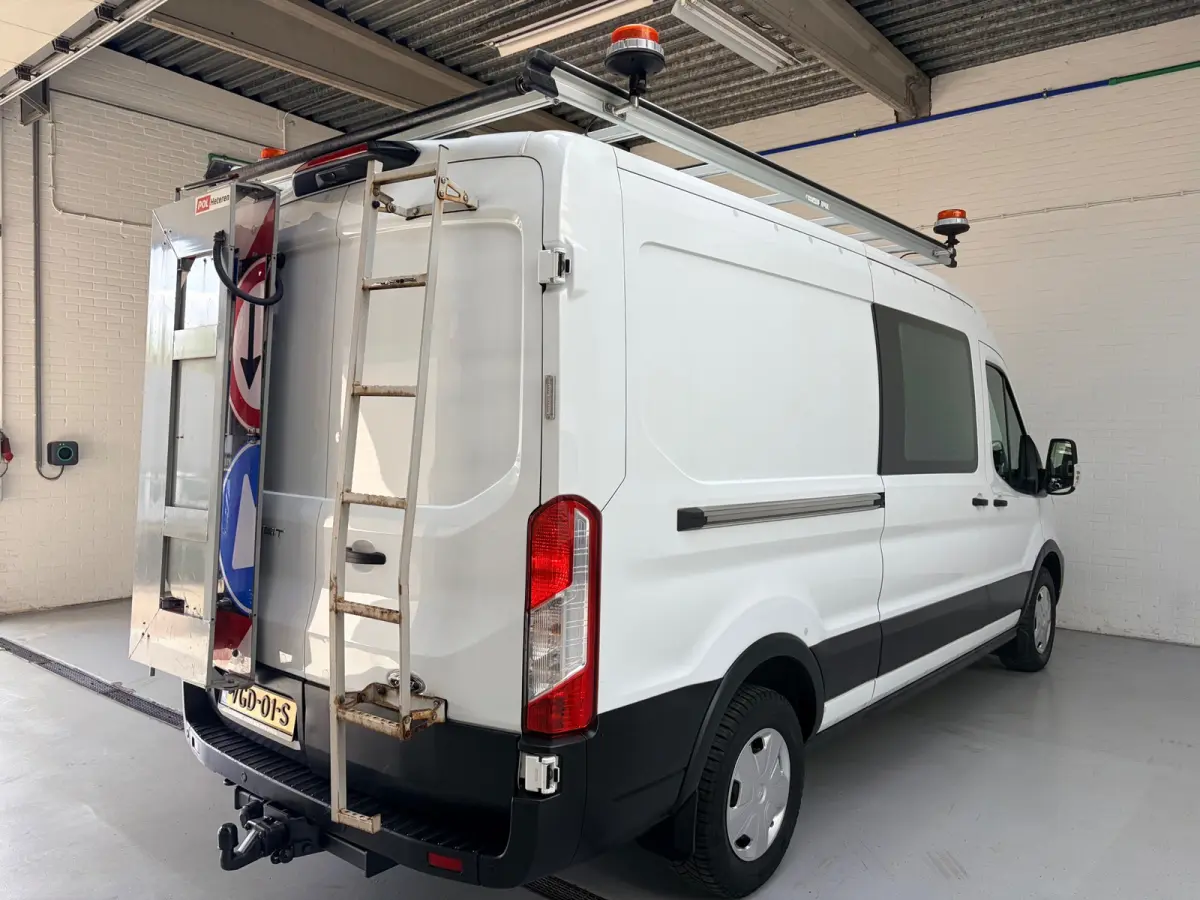SERVICEWAGEN 2.0 TDCI 130PK euro6 L3H2 Trend MHEV RWD Sortimo Inrichting Victron v230 Imperiaal+Trap RIJKLAARPRIJS!