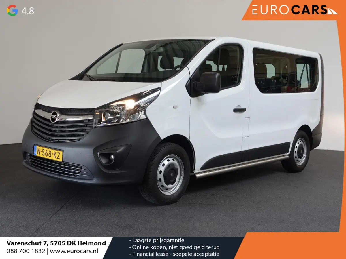 1.6 CDTI L1H1 9persoons PERSONENBUS Opel Vivaro Combi 1.6 CDTI L1H1 9-PERSOONS Personenbus Incl. BTW/Bpm Airco Bluetooth