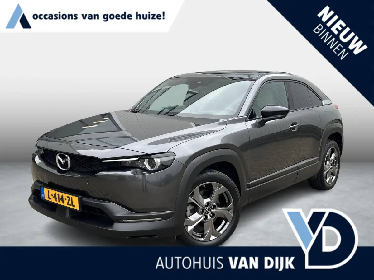 e-SkyActiv 145 Comfort 36 kWh Machine Grey / Navi / 360 camera / memory / apple carplay