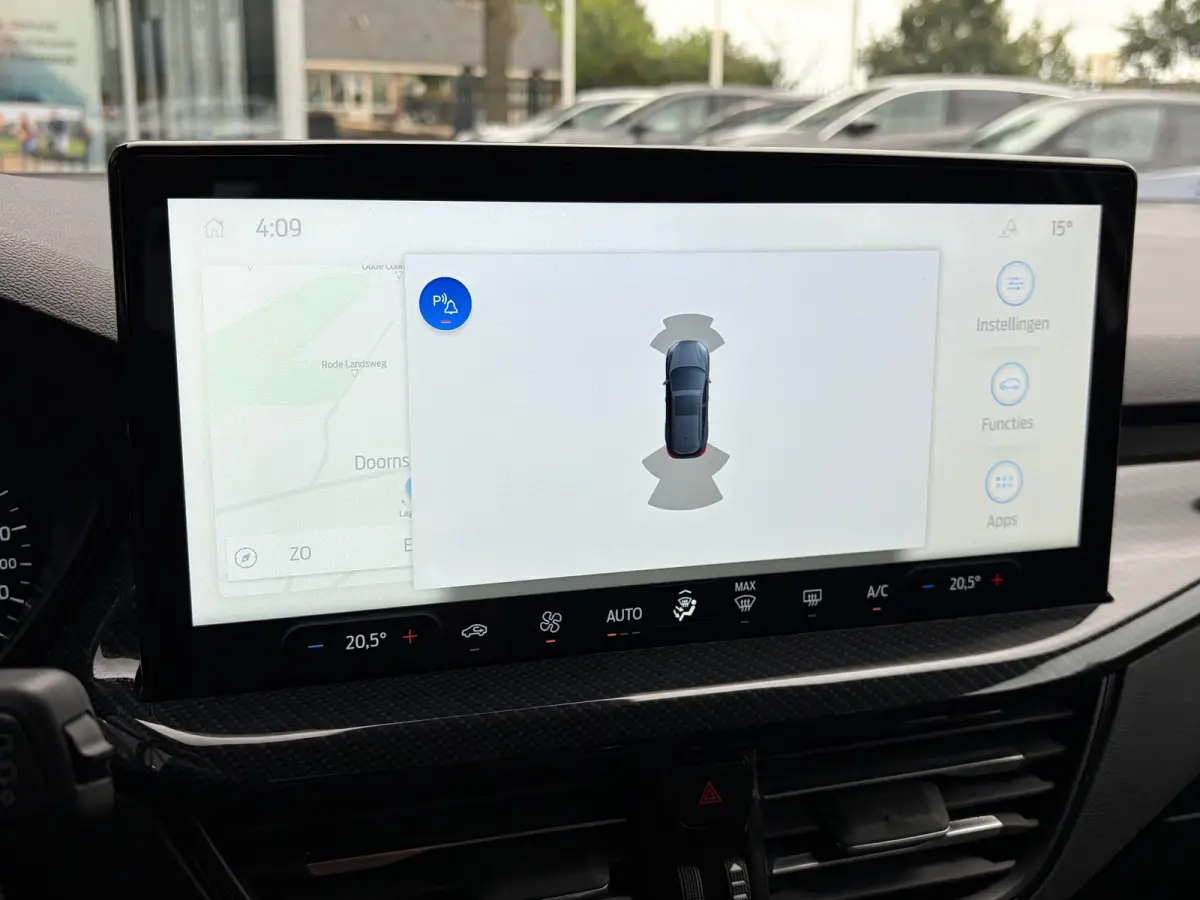 1.0 Hybrid 125 PK ST Line | NAVIGATIE + APPLE CARPLAY/ANDROID AUTO| PARKEERSENSOREN V+A| FULL LED| KEYLESS START| SPORTSTOELEN| 17" LM-VELGEN| LENDESTEUNEN VERSTELBAAR| DAB| DEALER ONDERHOUD