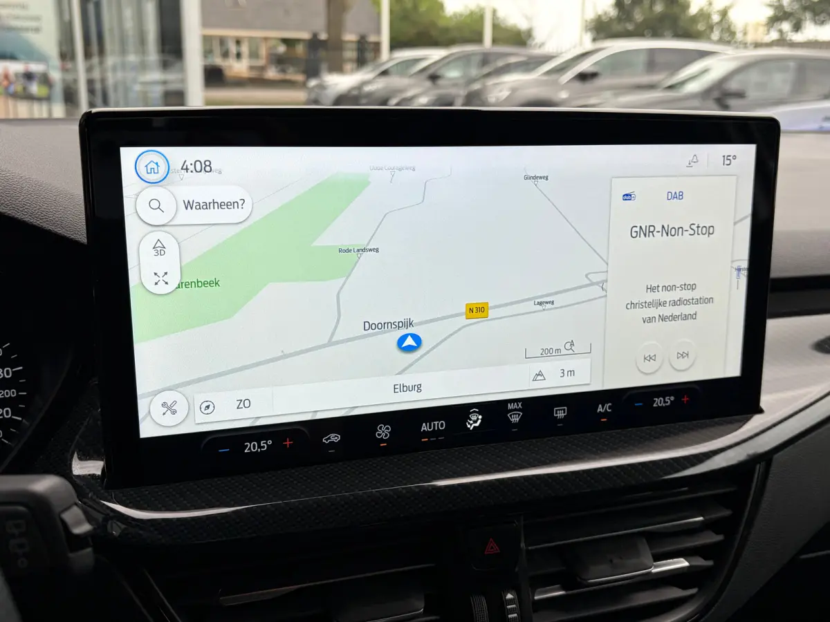 1.0 Hybrid 125 PK ST Line | NAVIGATIE + APPLE CARPLAY/ANDROID AUTO| PARKEERSENSOREN V+A| FULL LED| KEYLESS START| SPORTSTOELEN| 17" LM-VELGEN| LENDESTEUNEN VERSTELBAAR| DAB| DEALER ONDERHOUD