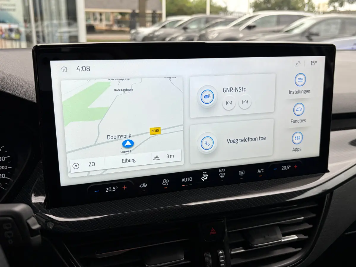 1.0 Hybrid 125 PK ST Line | NAVIGATIE + APPLE CARPLAY/ANDROID AUTO| PARKEERSENSOREN V+A| FULL LED| KEYLESS START| SPORTSTOELEN| 17" LM-VELGEN| LENDESTEUNEN VERSTELBAAR| DAB| DEALER ONDERHOUD