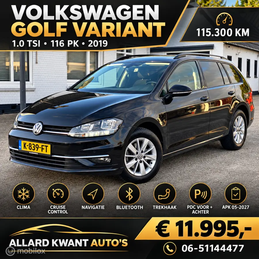 1.0 TSI (116pk) /Clima/Navi/PDC/Cc