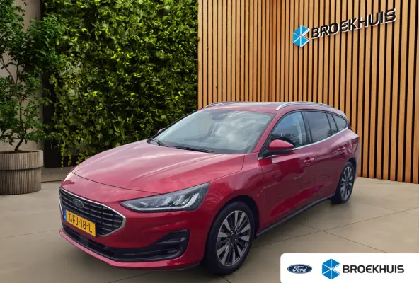 1.0 EcoBoost Hybrid Titanium X | Adapt. Cruise | B&O | AGR-stoel | Stoel-stuurverw. | Blis | Draadloos Apple Carplay