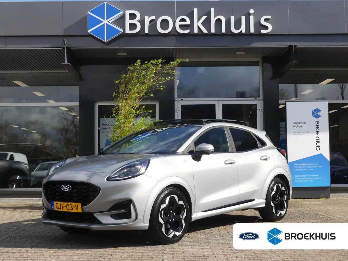 1.0 EcoBoost 125PK ST-Line X Automaat | ADAPTIVE CRUISE | DODEHOEKDETECTIE | PANORAMADAK | CAMERA | B&O AUDIO | STOEL+STUUR+VOORRUITVERWARMING |