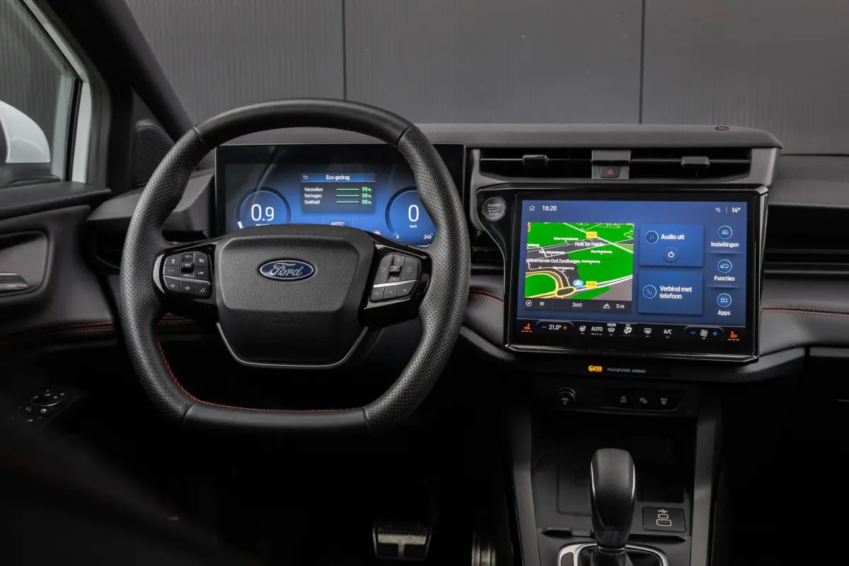 1.0 EcoBoost ST-Line X | Automaat | Panoramadak | Full LED | Adaptive Cruise | BLIS | 360 camera | B&O Audio | Elec. achterklep