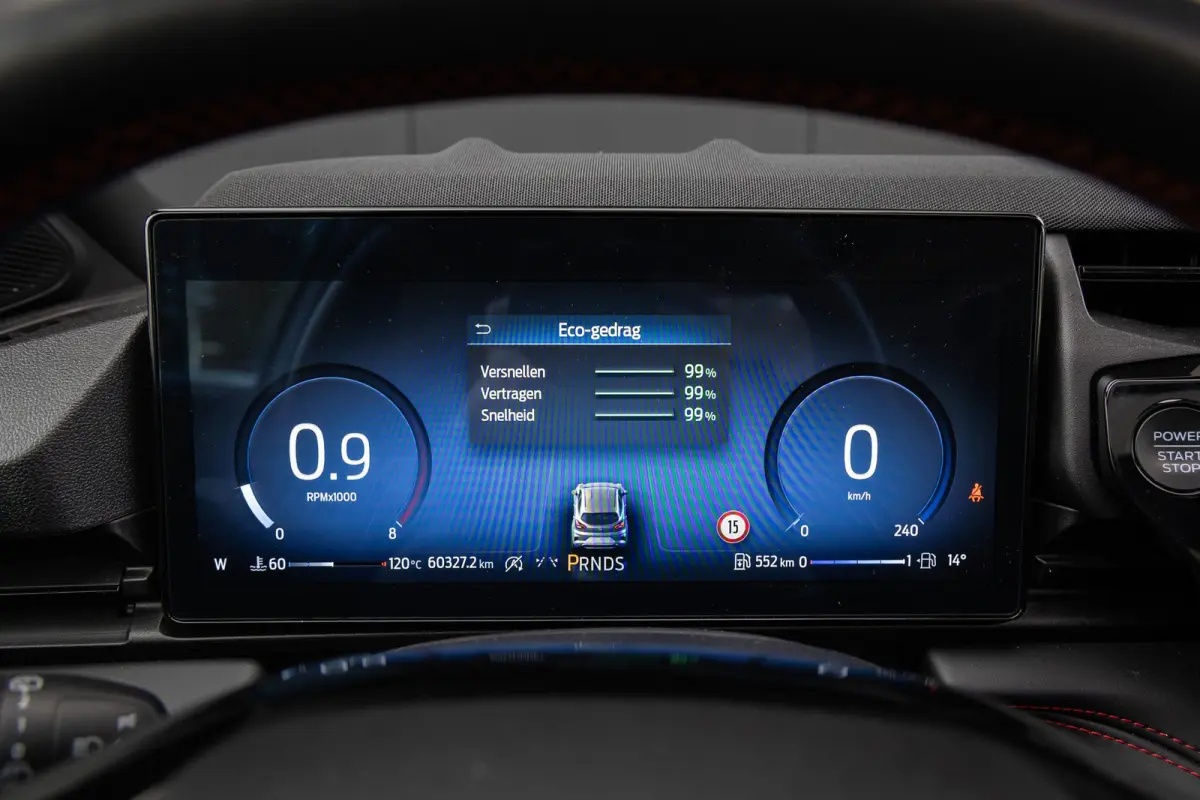1.0 EcoBoost ST-Line X | Automaat | Panoramadak | Full LED | Adaptive Cruise | BLIS | 360 camera | B&O Audio | Elec. achterklep