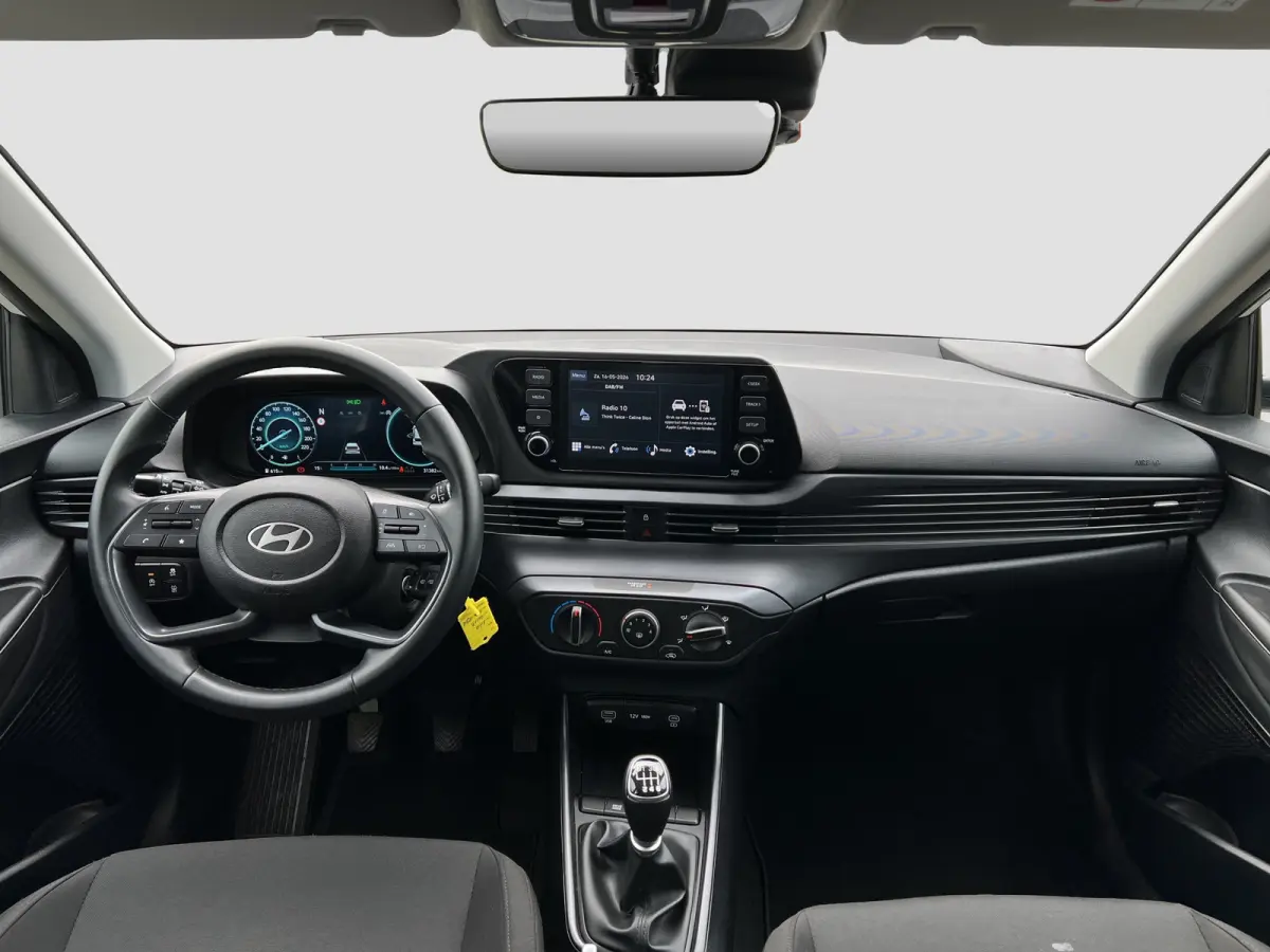 1.0 T-GDI 100pk Comfort | Airco | Camera | Carplay | Cruise control | Dodehoek detectie | Navigatie | Parkeersensoren | Digitaal cockpit | Lichtmetalen velgen