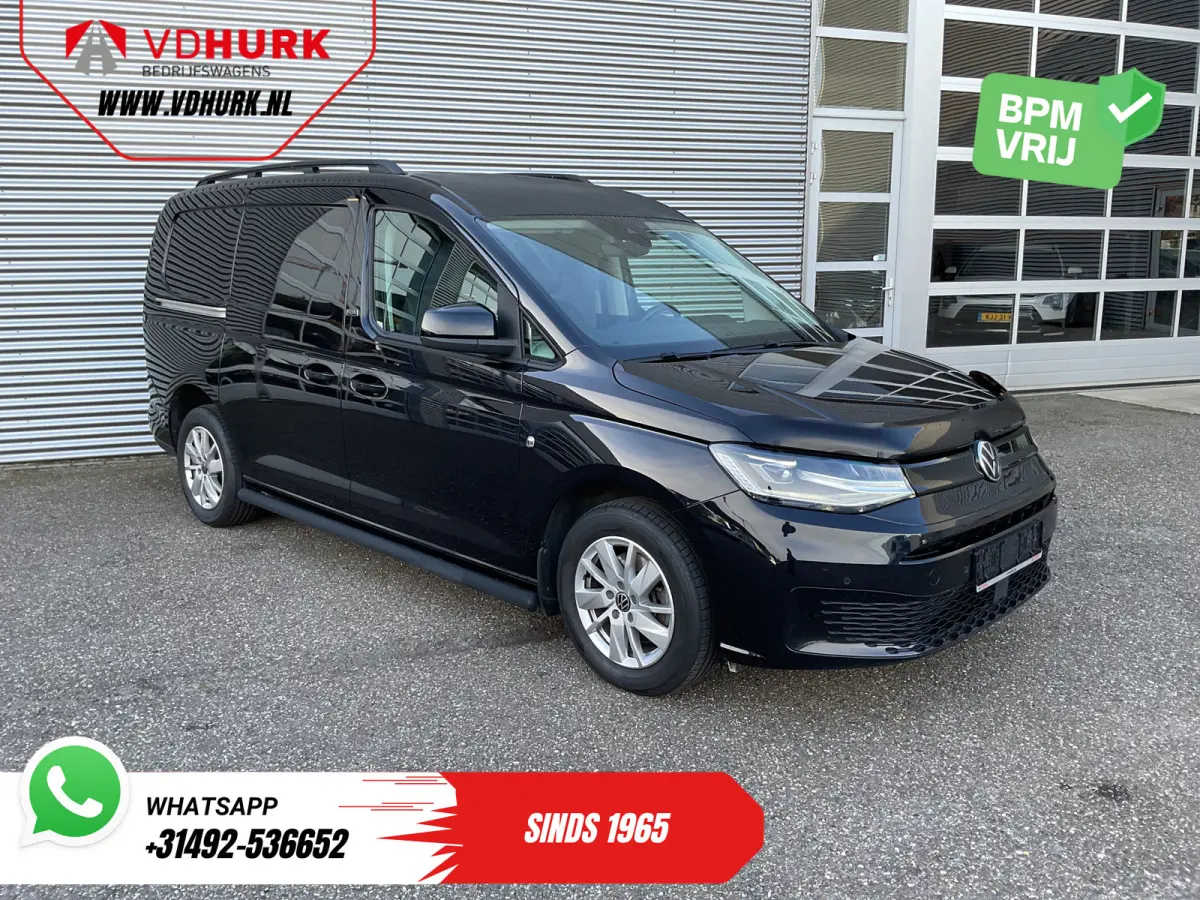 Maxi 2.0 TDI 125 pk DSG Aut. Black Edition LED/ Adapt.Cruise/ Leder/ Standkachel/ Carplay/ Stoelverw./ Virtual Cockpit/ Navi/ Airco/ Camera