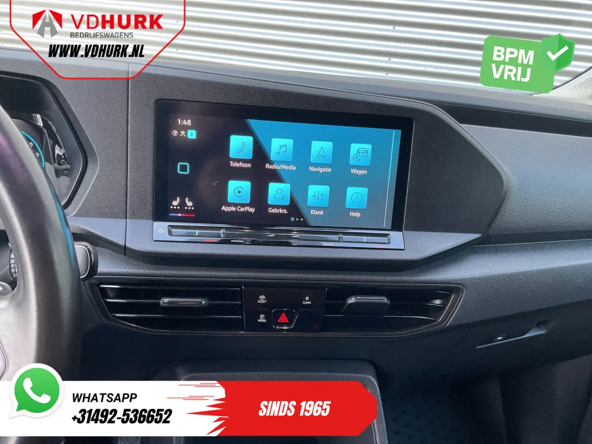 Maxi 2.0 TDI 125 pk DSG Aut. Black Edition LED/ Adapt.Cruise/ Leder/ Standkachel/ Carplay/ Stoelverw./ Virtual Cockpit/ Navi/ Airco/ Camera