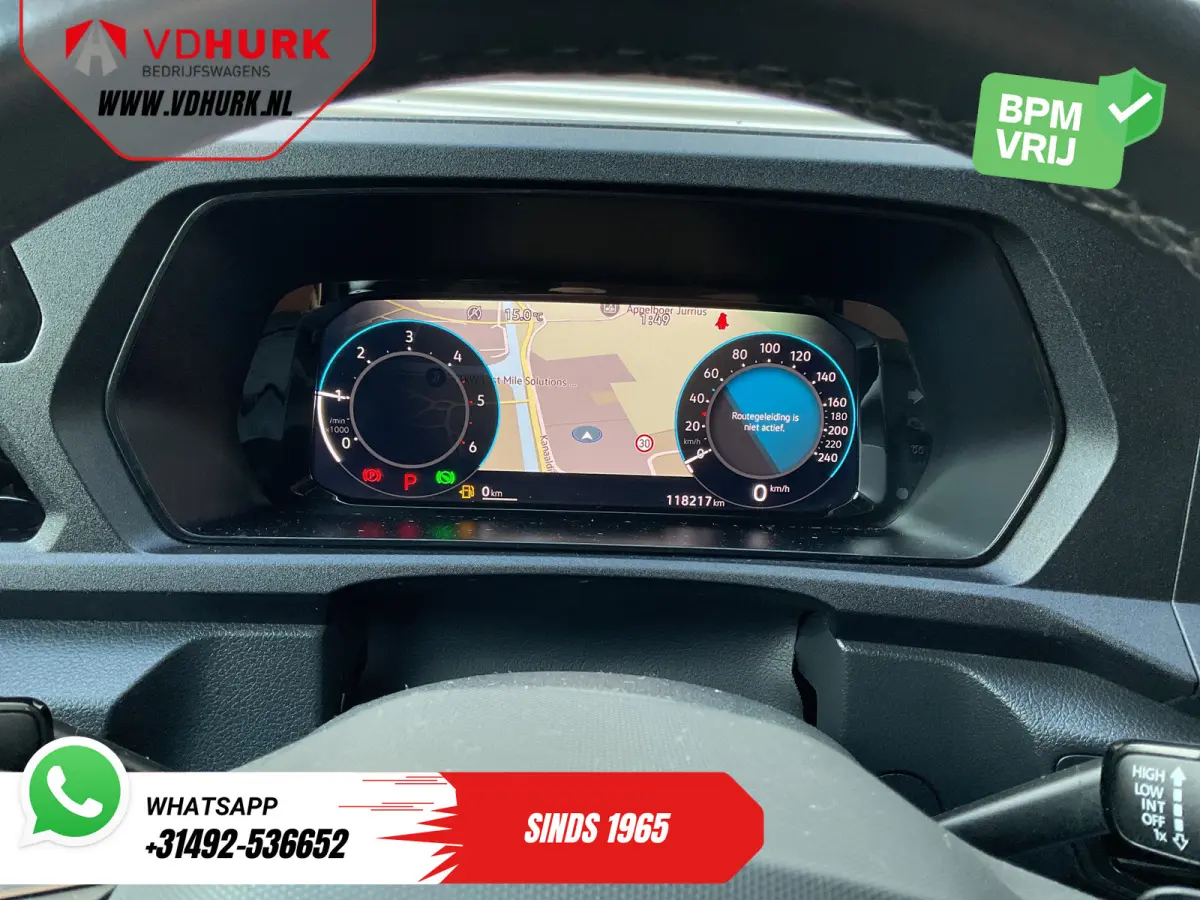 Maxi 2.0 TDI 125 pk DSG Aut. Black Edition LED/ Adapt.Cruise/ Leder/ Standkachel/ Carplay/ Stoelverw./ Virtual Cockpit/ Navi/ Airco/ Camera