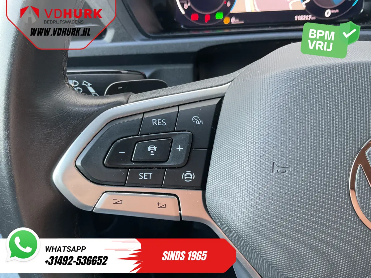 Maxi 2.0 TDI 125 pk DSG Aut. Black Edition LED/ Adapt.Cruise/ Leder/ Standkachel/ Carplay/ Stoelverw./ Virtual Cockpit/ Navi/ Airco/ Camera