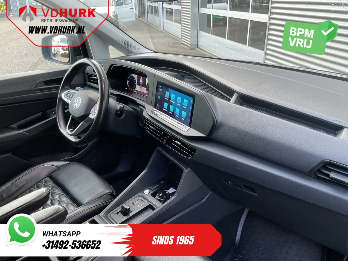 Maxi 2.0 TDI 125 pk DSG Aut. Black Edition LED/ Adapt.Cruise/ Leder/ Standkachel/ Carplay/ Stoelverw./ Virtual Cockpit/ Navi/ Airco/ Camera