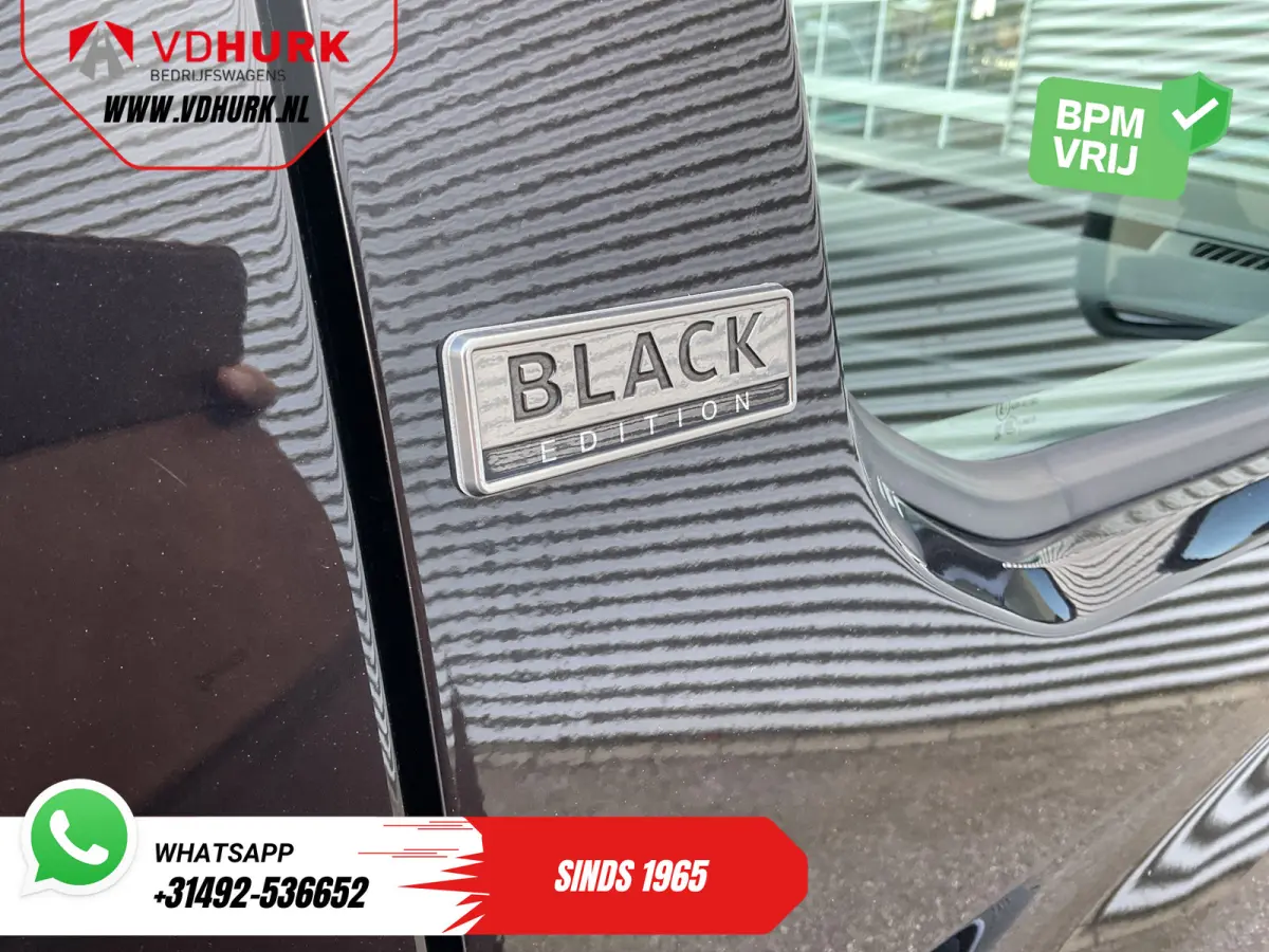 Maxi 2.0 TDI 125 pk DSG Aut. Black Edition LED/ Adapt.Cruise/ Leder/ Standkachel/ Carplay/ Stoelverw./ Virtual Cockpit/ Navi/ Airco/ Camera