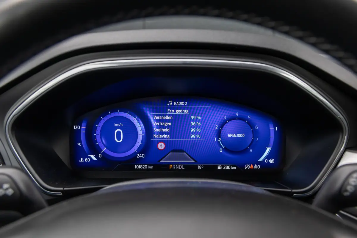 1.0 EcoBoost Titanium Automaat | Adaptieve cruise | Winter-pack | Afn. Trekhaak | Camera | Elec. achterklep | Dodehoek detectie | LED verlichting | Keyless entry | Privacy-glass