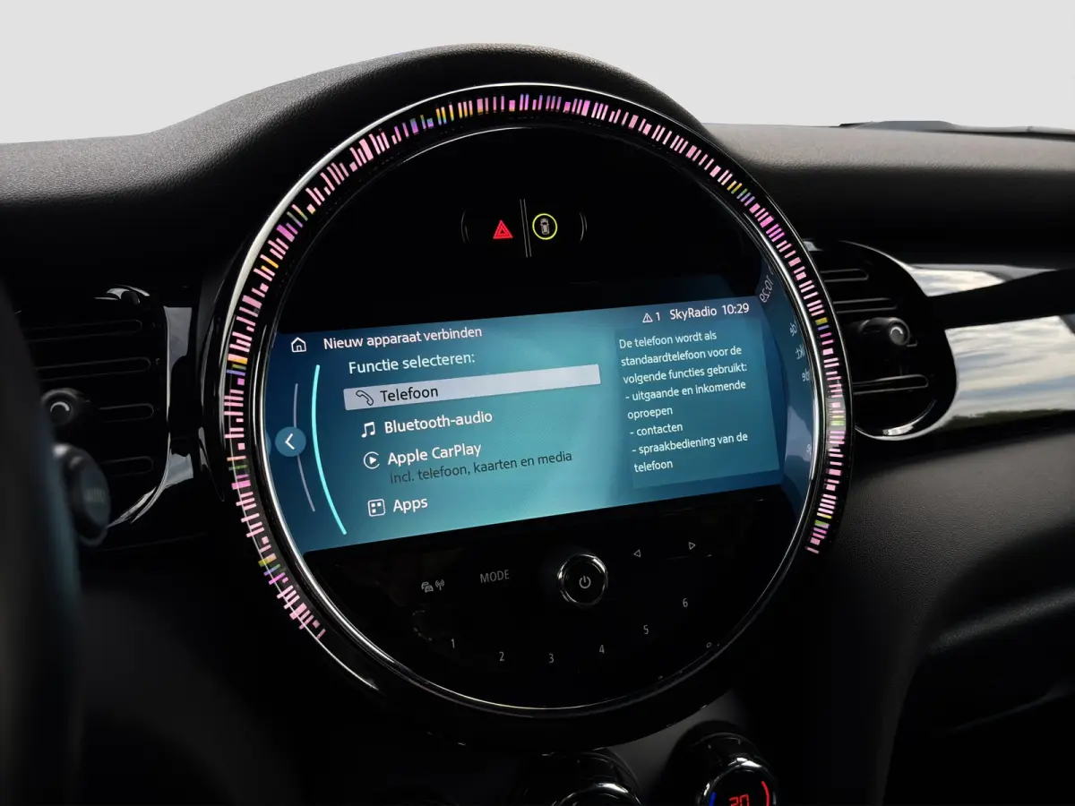 Mini 2.0 S Classic | Org. NL | Leder | Apple Carplay | Camera | Stoelverwarming |