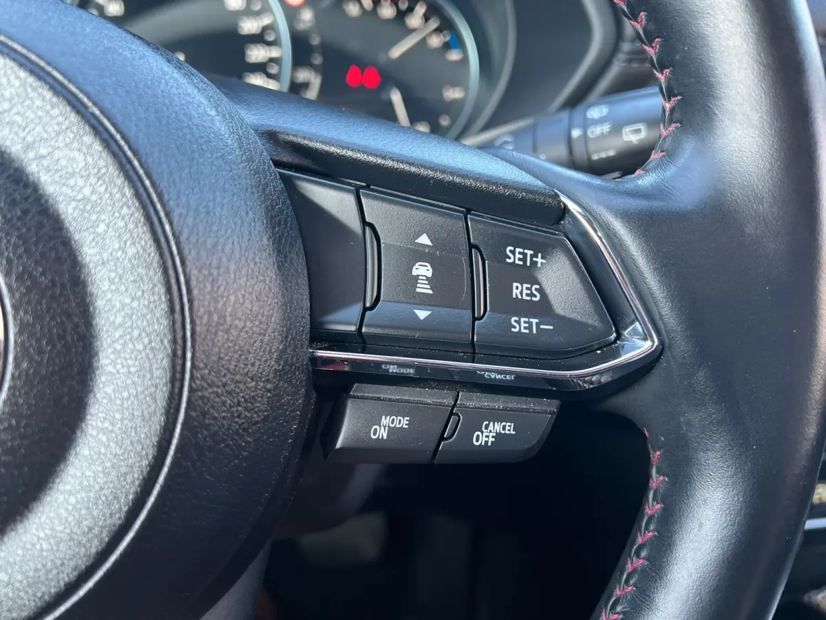 2.0 SkyActiv-G 165 Newground Automaat | 360 graden camera | Adaptive cruise control | Elektrische achterklep | Bestuurdersstoel met geheugen | Half leder | Stoelverwarming | Dodehoek detecti