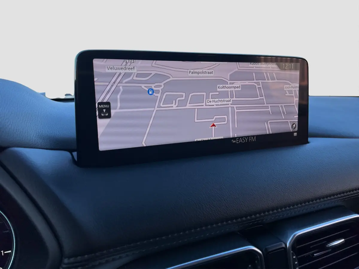 2.0 SkyActiv-G 165 Newground Automaat | 360 graden camera | Adaptive cruise control | Elektrische achterklep | Bestuurdersstoel met geheugen | Half leder | Stoelverwarming | Dodehoek detecti