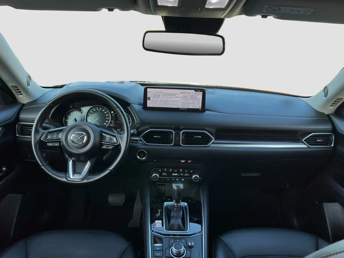 2.0 SkyActiv-G 165 Newground Automaat | 360 graden camera | Adaptive cruise control | Elektrische achterklep | Bestuurdersstoel met geheugen | Half leder | Stoelverwarming | Dodehoek detecti
