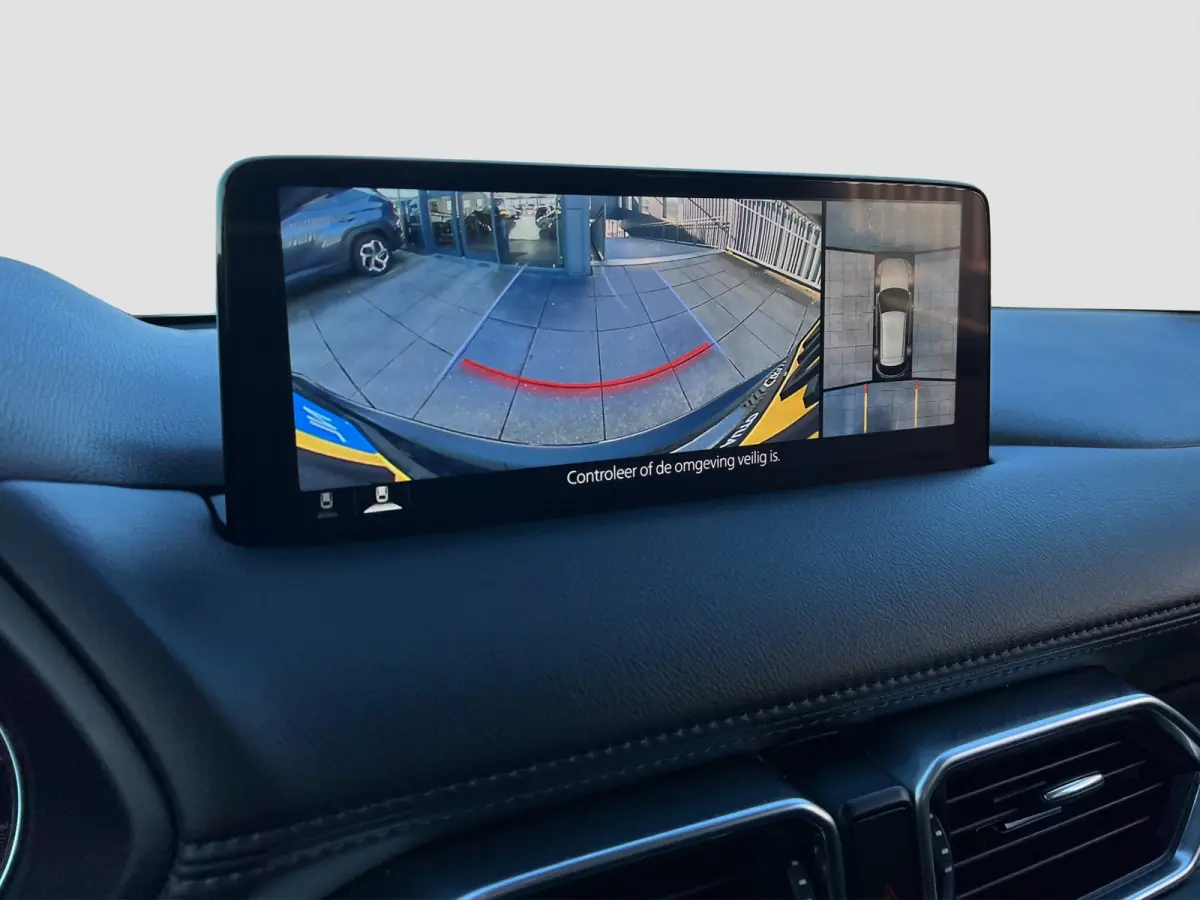 2.0 SkyActiv-G 165 Newground Automaat | 360 graden camera | Adaptive cruise control | Elektrische achterklep | Bestuurdersstoel met geheugen | Half leder | Stoelverwarming | Dodehoek detecti