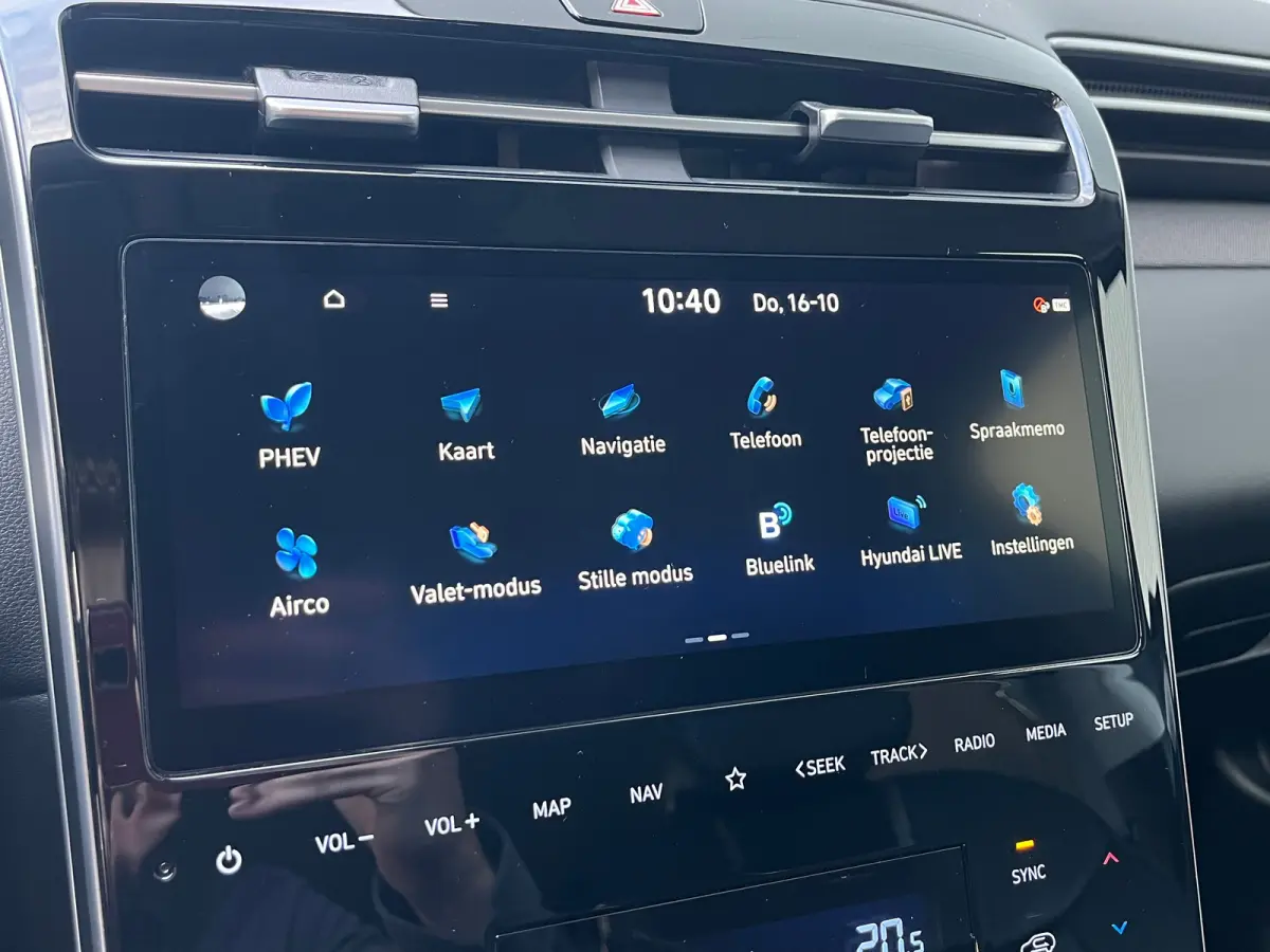 1.6 T-GDI 265pk PHEV Premium 4WD | Leder | Carplay | Climate | Keyless | Navigatie | Elek. Klep | Full - Led | 360 Camera | KRELL Audio | Elek. Stoelen | 19" Lichtmetaal | Winterpakket | Sto