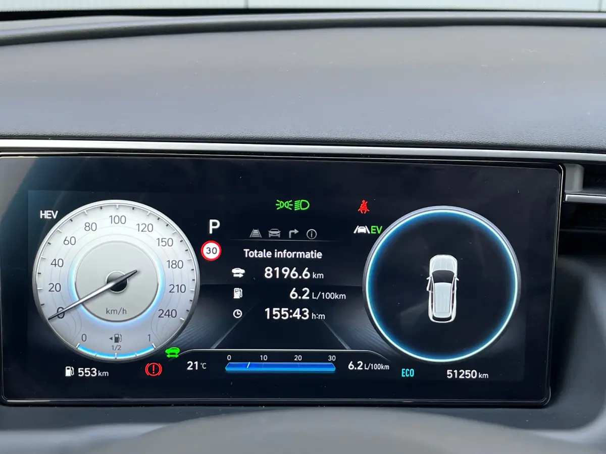 1.6 T-GDI 265pk PHEV Premium 4WD | Leder | Carplay | Climate | Keyless | Navigatie | Elek. Klep | Full - Led | 360 Camera | KRELL Audio | Elek. Stoelen | 19" Lichtmetaal | Winterpakket | Sto