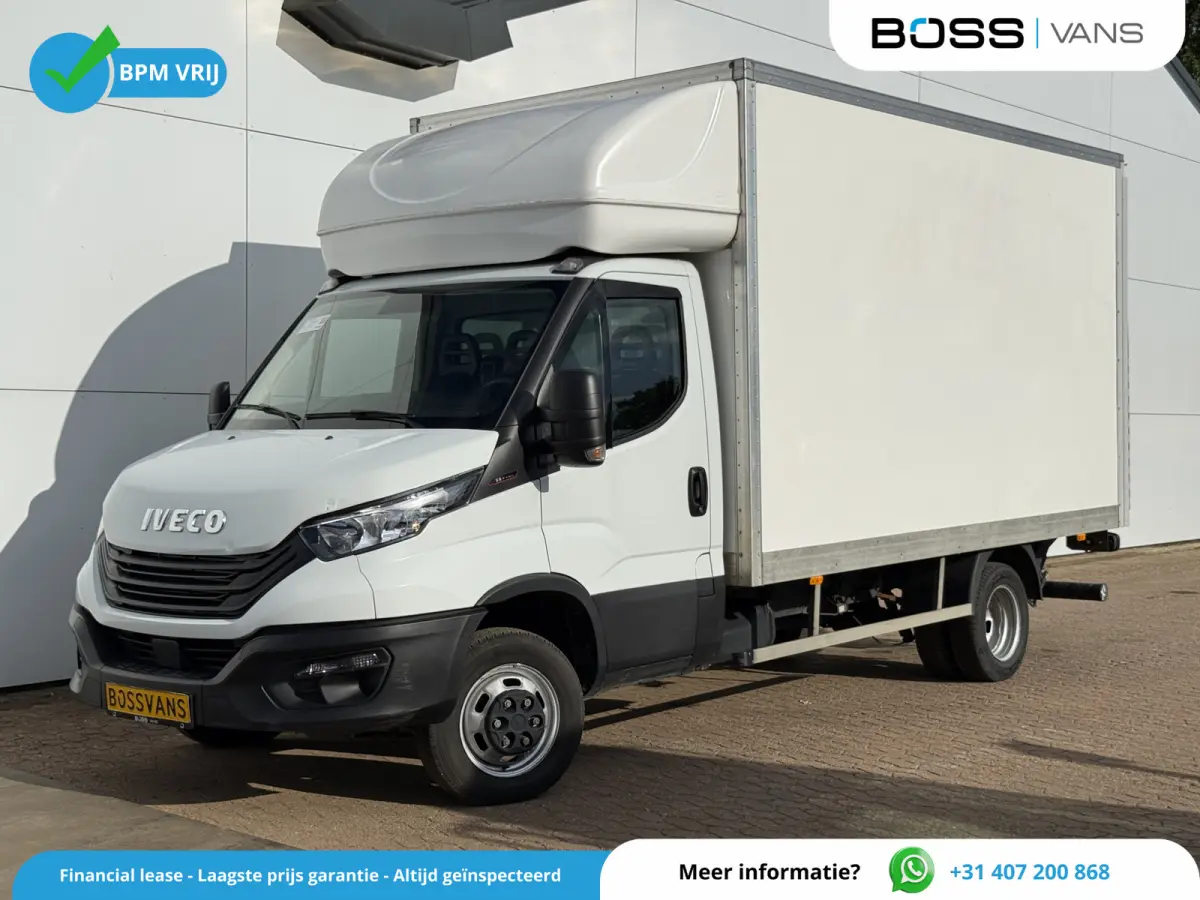 35C16 3.0 160PK Bakwagen Laadklep Zijdeur Camera Climate Control Bluetooth Luchtgeveerde stoel Meubelbak Koffer