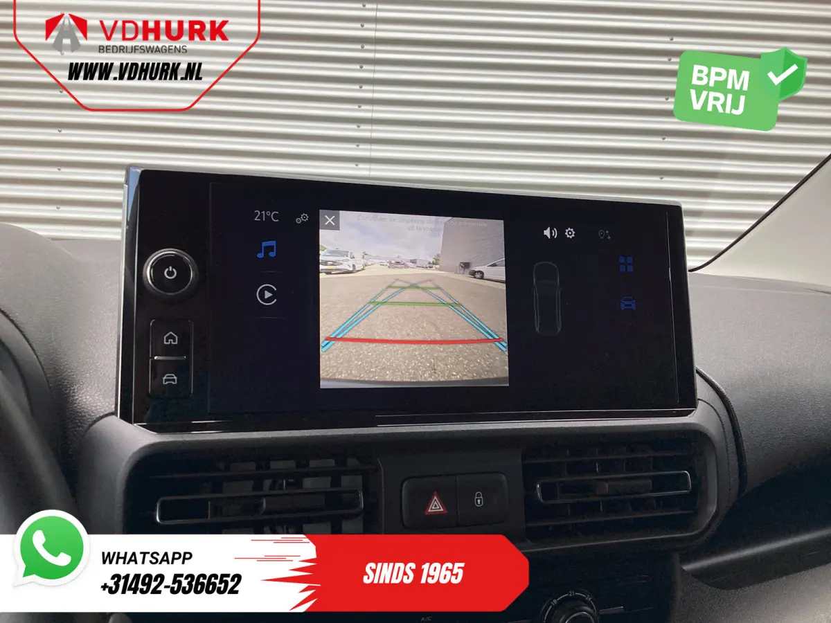 e-ProAce 50 kWh 320 km WLTP L2 3Pers./ LED/ Standkachel/ Stoelverw./ Stuurverw./ Carplay/ Camera/ PDC/ Cruise/ Airco