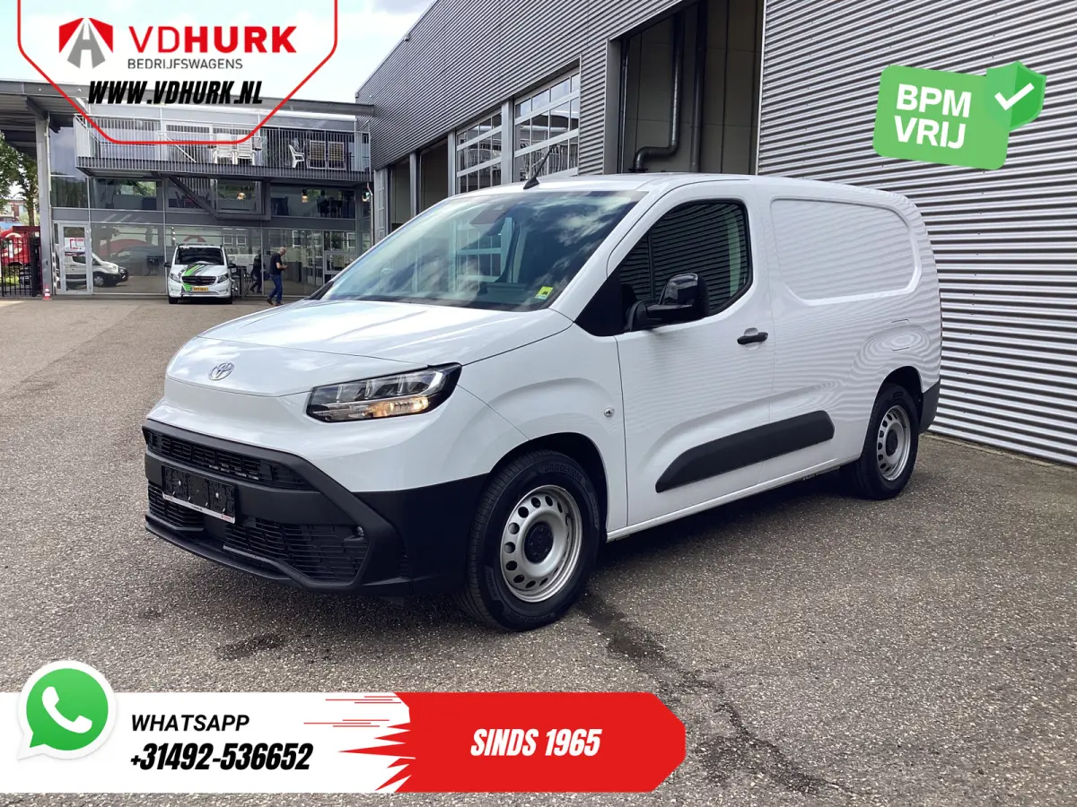 e-ProAce 50 kWh 320 km WLTP L2 3Pers./ LED/ Standkachel/ Stoelverw./ Stuurverw./ Carplay/ Camera/ PDC/ Cruise/ Airco
