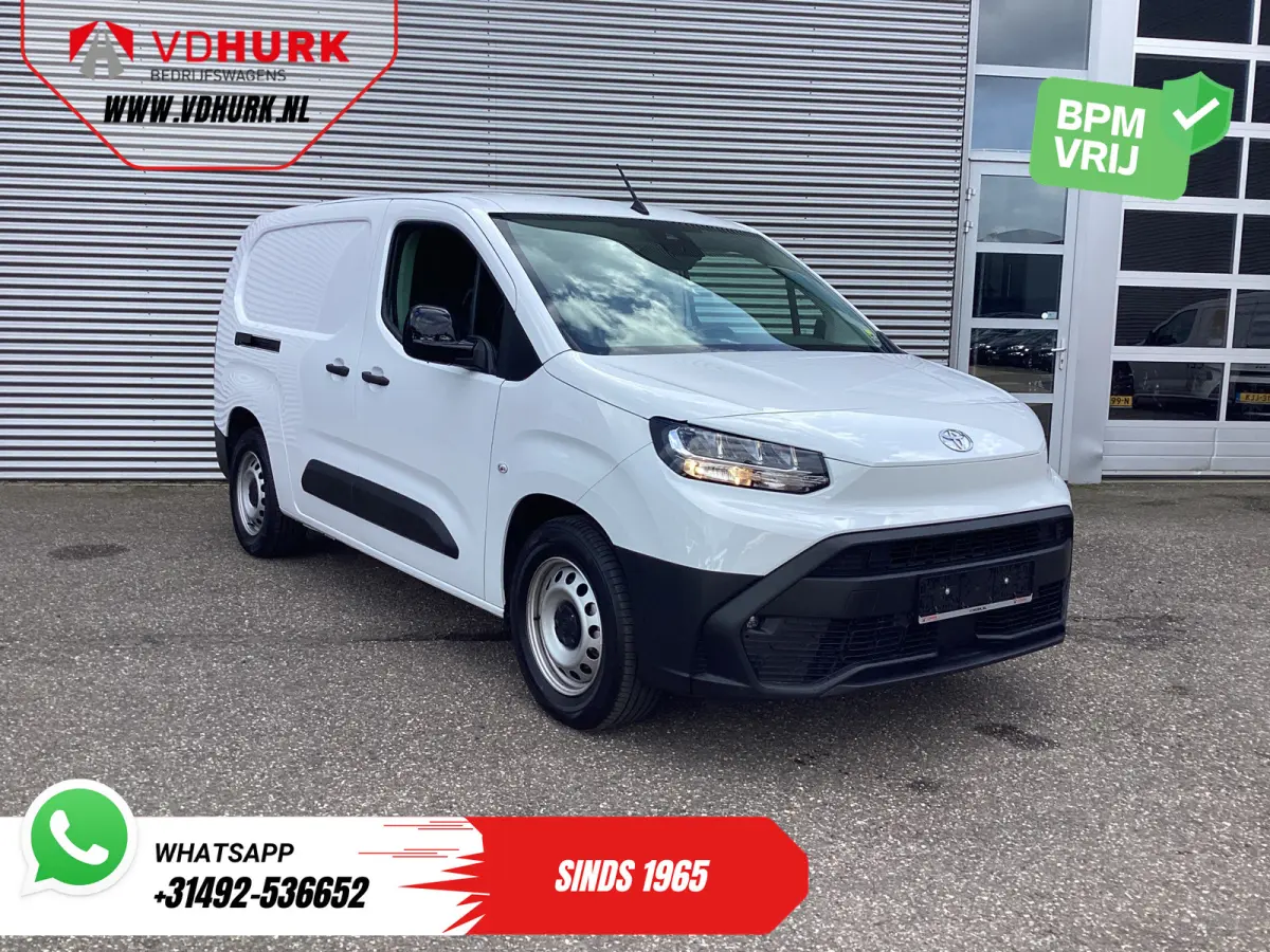 e-ProAce 50 kWh 320 km WLTP L2 3Pers./ LED/ Standkachel/ Stoelverw./ Stuurverw./ Carplay/ Camera/ PDC/ Cruise/ Airco