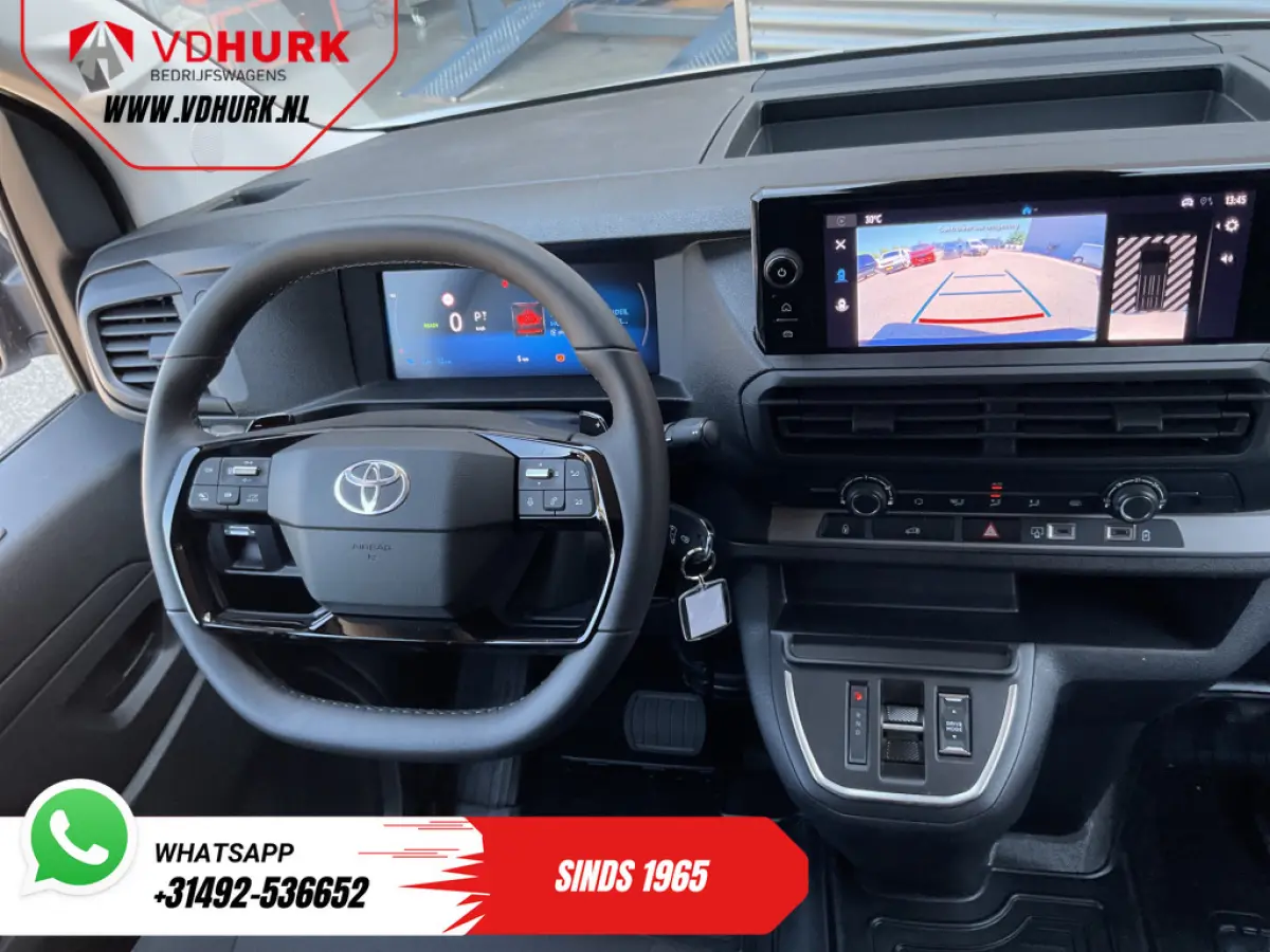 e-ProAce 50 kWh 230 km WLTP Adapt.Cruise/ Snellader/ Standkachel/ Stuurverw./ Carplay/ Airco/ Camera/ PDC