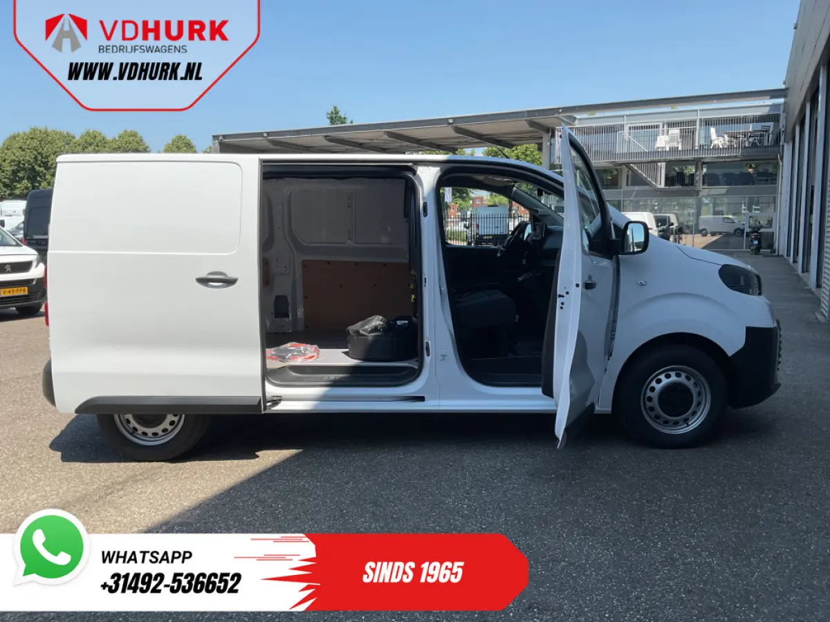 e-ProAce 50 kWh 230 km WLTP Adapt.Cruise/ Snellader/ Standkachel/ Stuurverw./ Carplay/ Airco/ Camera/ PDC