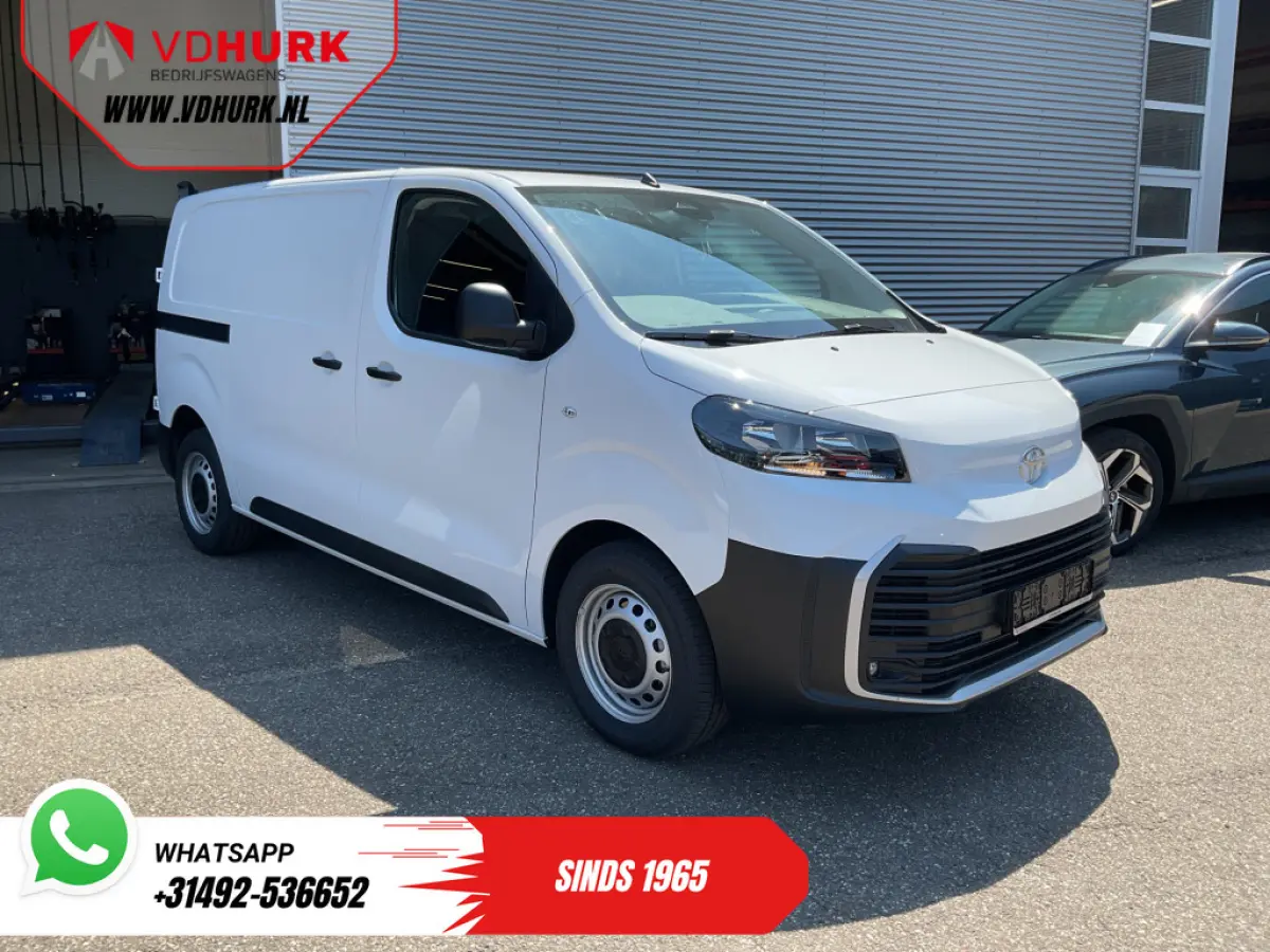 e-ProAce 50 kWh 230 km WLTP Adapt.Cruise/ Snellader/ Standkachel/ Stuurverw./ Carplay/ Airco/ Camera/ PDC
