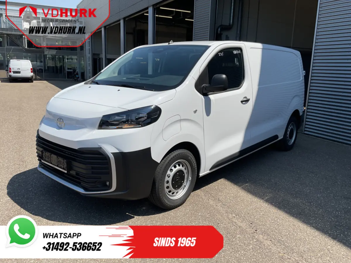 e-ProAce 50 kWh 230 km WLTP Adapt.Cruise/ Snellader/ Standkachel/ Stuurverw./ Carplay/ Airco/ Camera/ PDC