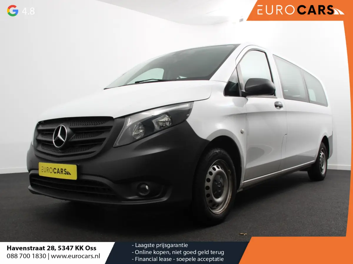 114 CDI Automaat Pro L3 8 persoons PERSONENBUS incl. BTW/ incl. BPM Navigatie Airco Cruise Control