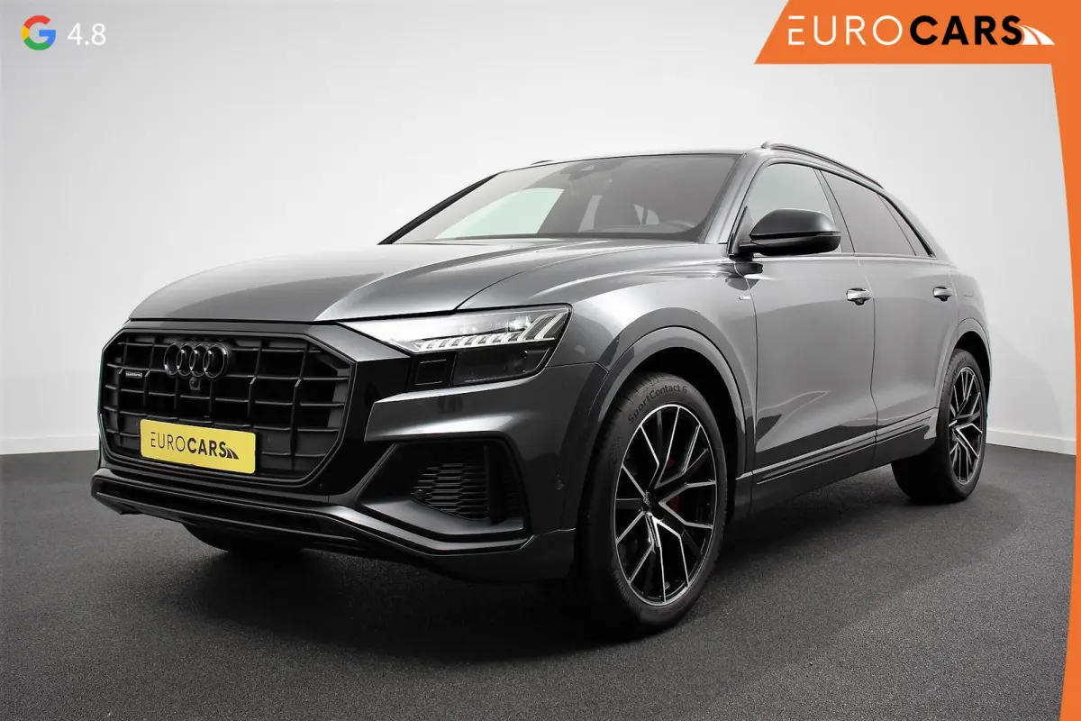 55 TFSI e PHEV quattro Pro Line S-Line 3* S-Line Leder B&O Trekhaak Elektrisch Luchtvering Led Dab Led Blackpack Stoelverwarming Stoelverkoeling Camera