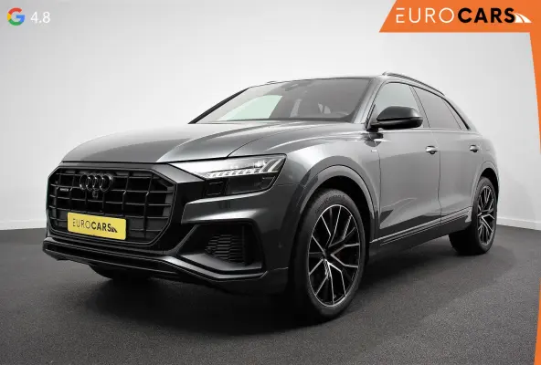 55 TFSI e PHEV quattro Pro Line S-Line 3* S-Line Leder B&O Trekhaak Elektrisch Luchtvering Led Dab Led Blackpack Stoelverwarming Stoelverkoeling Camera