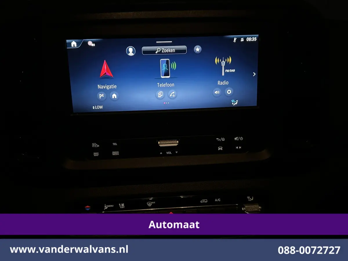 116 CDI 164pk 9G-Tronic Automaat L3H1 Euro6 Airco | Camera | Navigatie | MBUX | Cruisecontrol Stoelverwarming, Bijrijdersbank