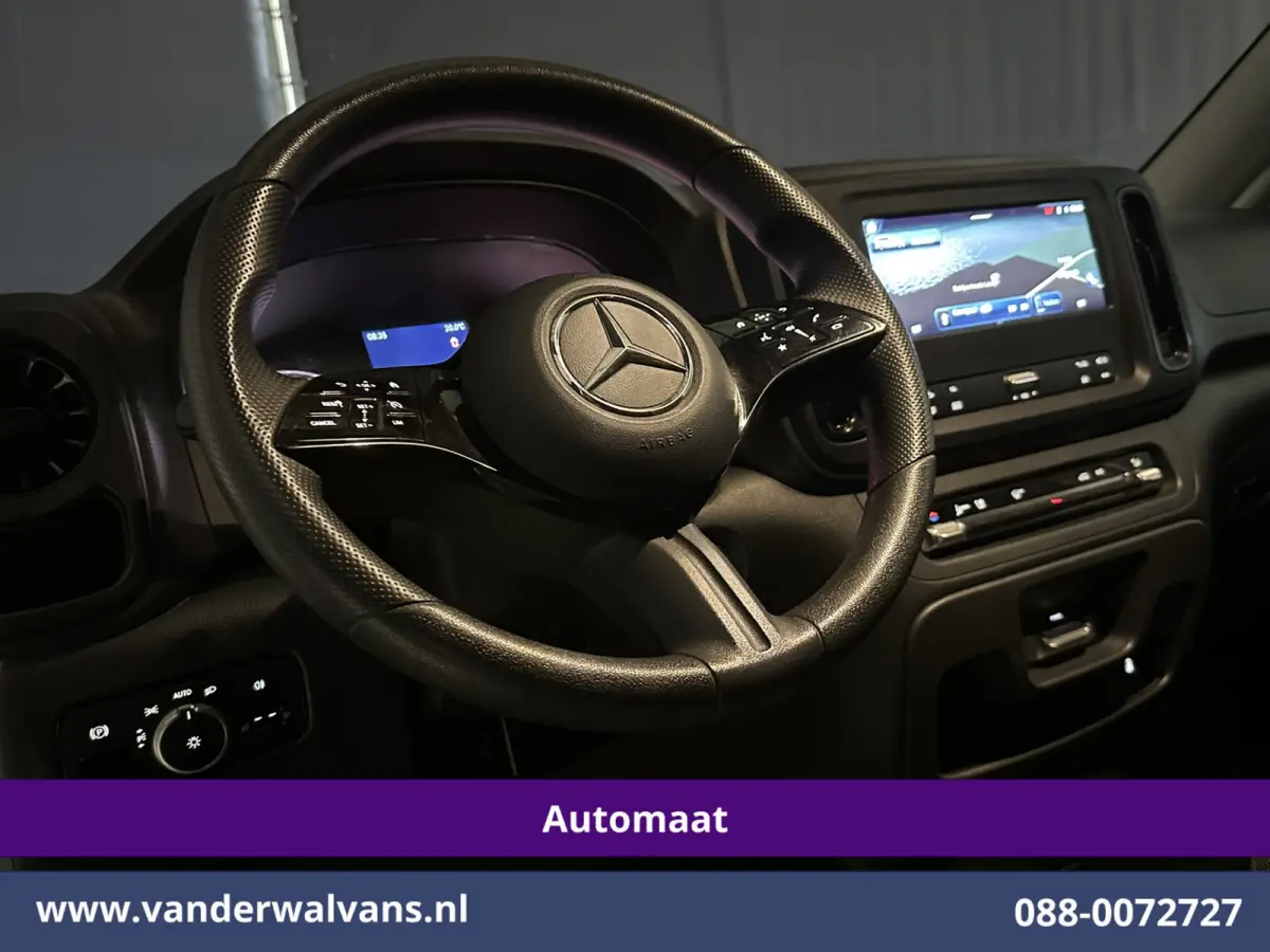 116 CDI 164pk 9G-Tronic Automaat L3H1 Euro6 Airco | Camera | Navigatie | MBUX | Cruisecontrol Stoelverwarming, Bijrijdersbank