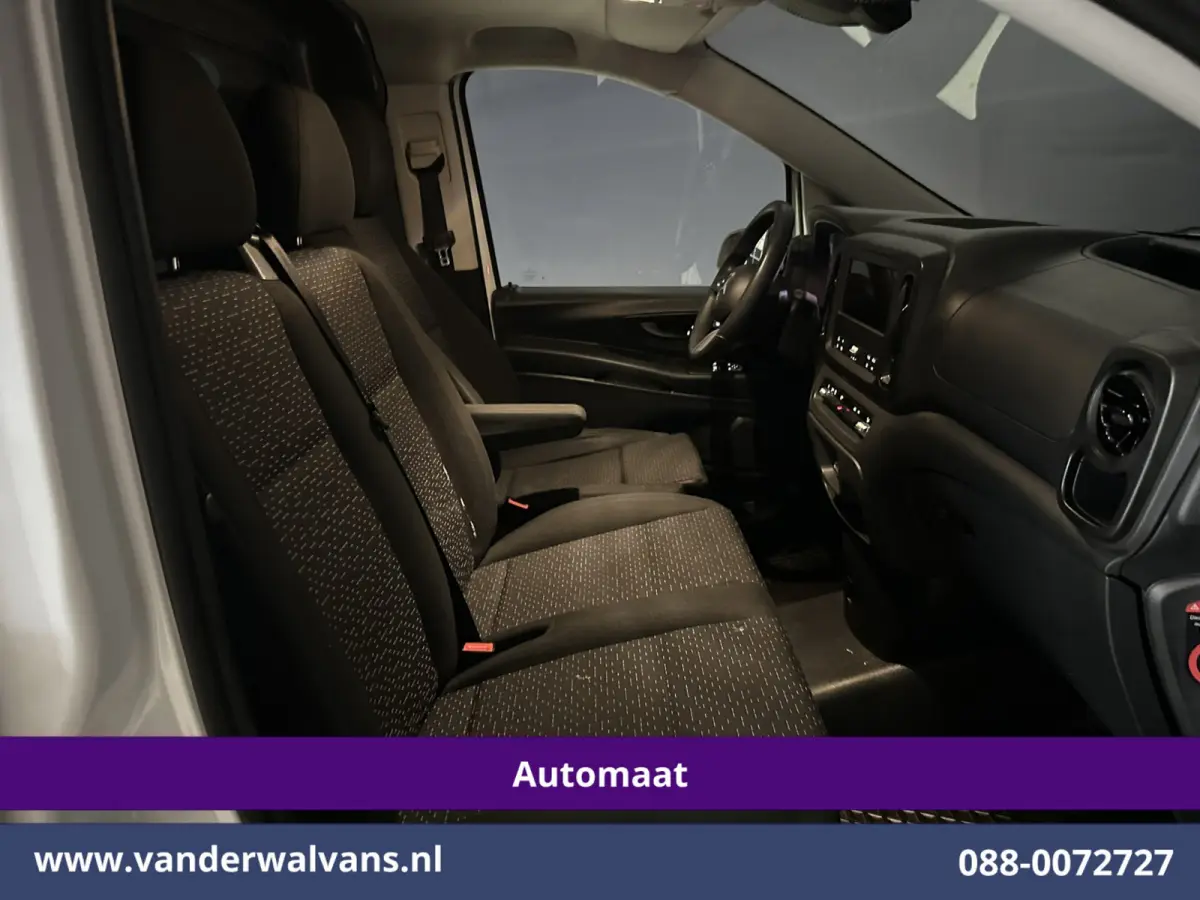 116 CDI 164pk 9G-Tronic Automaat L3H1 Euro6 Airco | Camera | Navigatie | MBUX | Cruisecontrol Stoelverwarming, Bijrijdersbank
