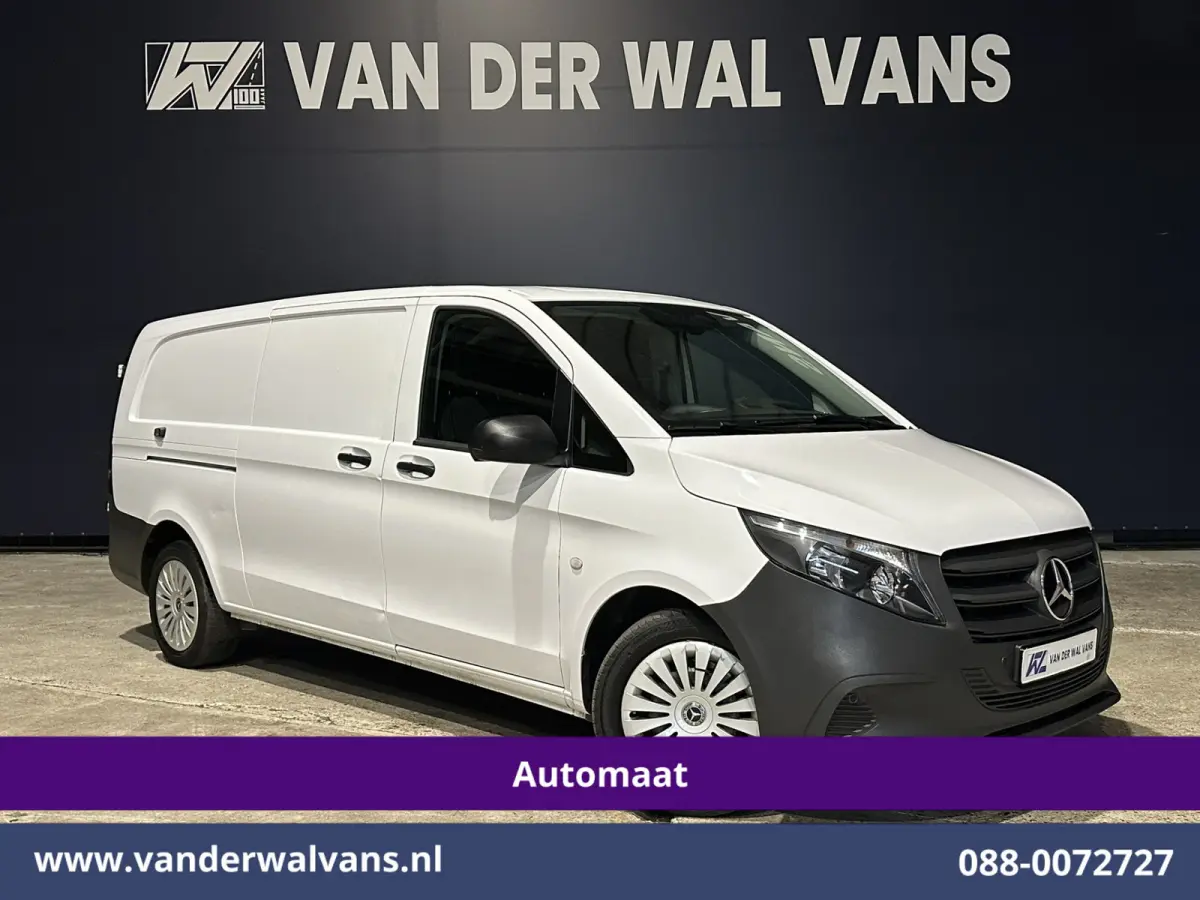 116 CDI 164pk 9G-Tronic Automaat L3H1 Euro6 Airco | Camera | Navigatie | MBUX | Cruisecontrol Stoelverwarming, Bijrijdersbank