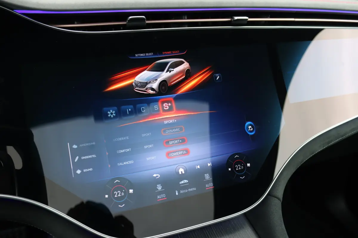AMG 43 4MATIC Premium+ 91 kWh | Luchtvering | Hyperscreen | Achterasbesturing | Distronic+ | HUD | Burmester | Stoelventilatie | Digital Light |